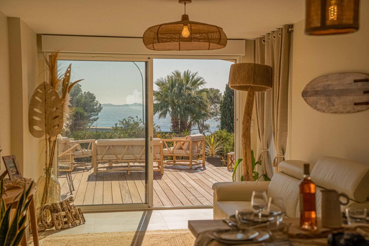 Logement Vue Mer Splendide - Situe A 50 Metres Du Bord De Mer Et 2 Minutes Des Plages - Bandolina Εξωτερικό φωτογραφία